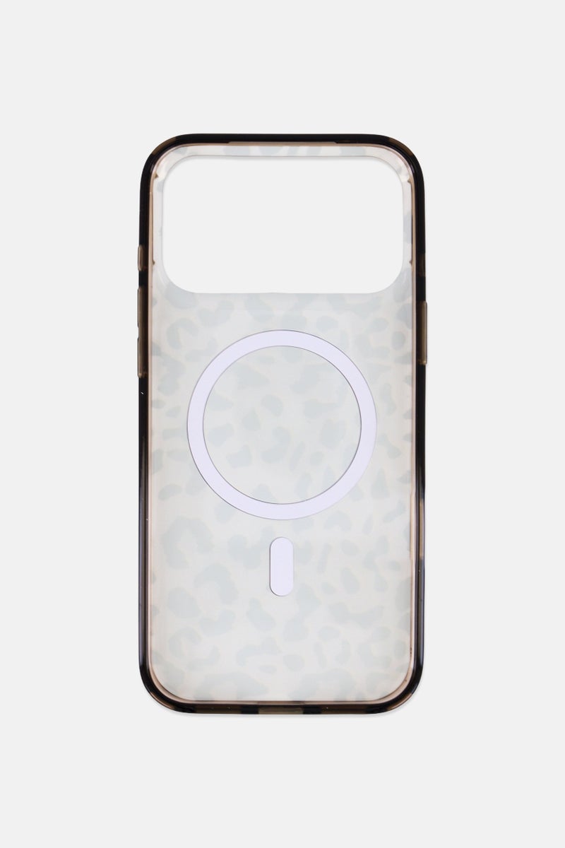 GUESS iPhone 17 Pro Max Magsafe Leopard Mobile Case, Multicolor - Image 3